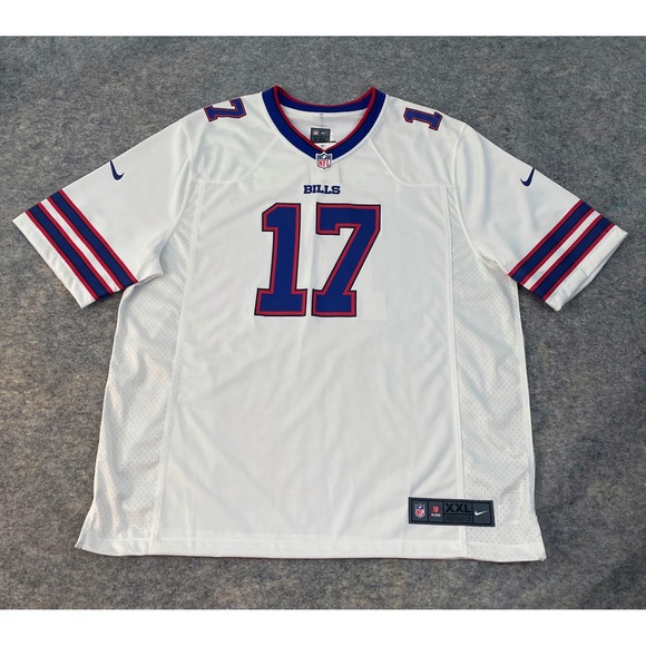 Nike Josh Allen Buffalo Bills Jersey #17 White NFL On Field Men's XXL NWT - Picture 1 of 13